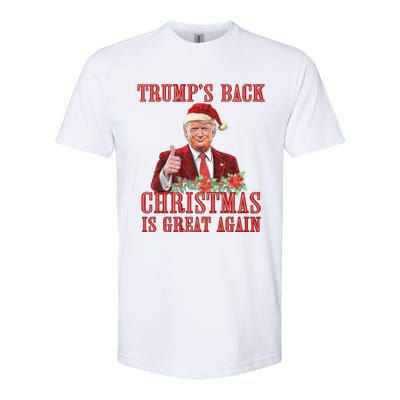 Santa Trump Dance Make Christmas Great Again Ugly Softstyle CVC T-Shirt