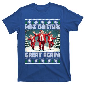 Santa Trump Dance Make Christmas Great Again Ugly Gift T-Shirt