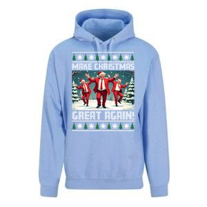 Santa Trump Dance Make Christmas Great Again Ugly Gift Unisex Surf Hoodie