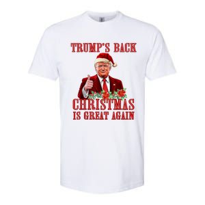 Santa Trump Dance Make Christmas Great Again Ugly Sweater Softstyle CVC T-Shirt