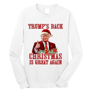 Santa Trump Dance Make Christmas Great Again Ugly Sweater Long Sleeve Shirt