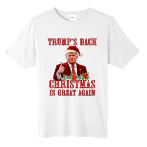 Santa Trump Dance Make Christmas Great Again Ugly Sweater Tall Fusion ChromaSoft Performance T-Shirt