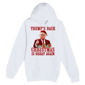 Santa Trump Dance Make Christmas Great Again Ugly Sweater Premium Pullover Hoodie