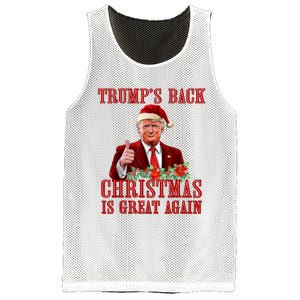 Santa Trump Dance Make Christmas Great Again Ugly Sweater Mesh Reversible Basketball Jersey Tank