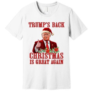 Santa Trump Dance Make Christmas Great Again Ugly Sweater Premium T-Shirt