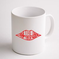 Save The Drama For Your Mama Lips Funny Mug