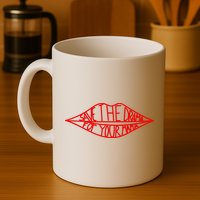 Save The Drama For Your Mama Lips Funny Mug