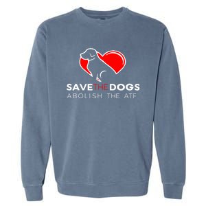 Save The Dogs Abolish The ATF Garment-Dyed Sweatshirt