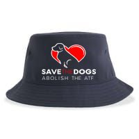 Save The Dogs Abolish The ATF Sustainable Bucket Hat