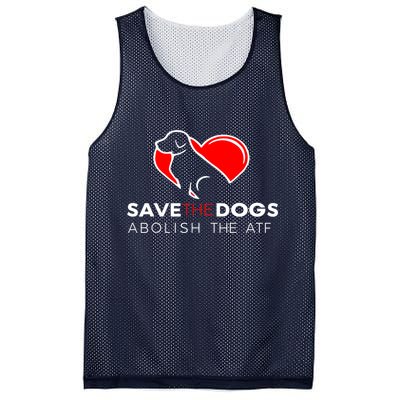 Save The Dogs Abolish The ATF Mesh Reversible Basketball Jersey Tank