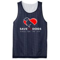 Save The Dogs Abolish The ATF Mesh Reversible Basketball Jersey Tank