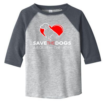 Save The Dogs Abolish The ATF Toddler Fine Jersey T-Shirt