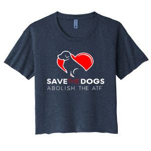 Save The Dogs Abolish The ATF Women's Crop Top Tee