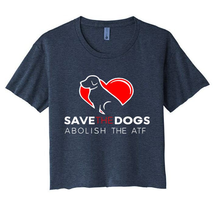 Save The Dogs Abolish The ATF Crop Top