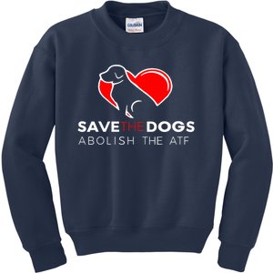 Save The Dogs Abolish The ATF Kids Sweatshirt