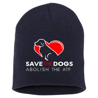 Save The Dogs Abolish The ATF Short Acrylic Beanie