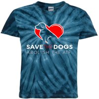 Save The Dogs Abolish The ATF Kids Tie-Dye T-Shirt