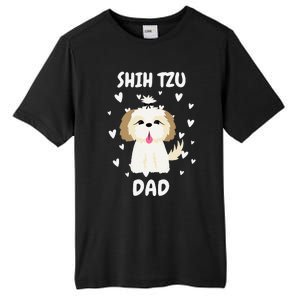 Shih Tzu Dad Papa Daddy Pa Father For Father’s Day Tall Fusion ChromaSoft Performance T-Shirt