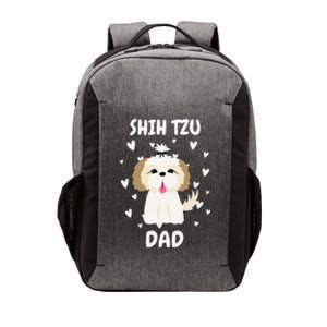 Shih Tzu Dad Papa Daddy Pa Father For Father’s Day Vector Backpack