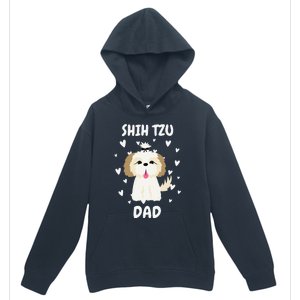 Shih Tzu Dad Papa Daddy Pa Father For Father’s Day Urban Pullover Hoodie