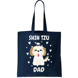 Shih Tzu Dad Papa Daddy Pa Father For Father’s Day Tote Bag