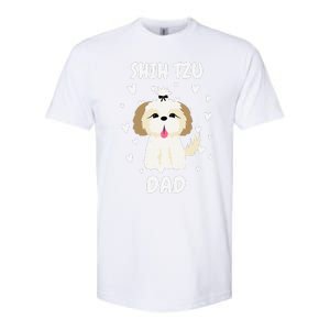 Shih Tzu Dad Papa Daddy Pa Father For Father’s Day Softstyle CVC T-Shirt