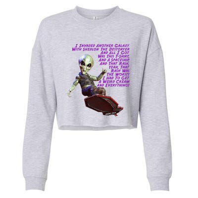 Shedlon The Destroyer Cropped Pullover Crew