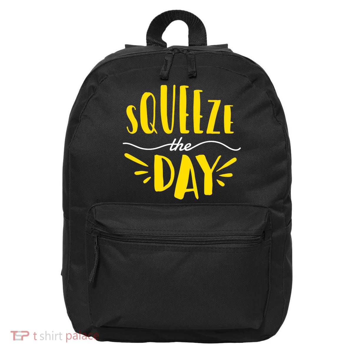 Squeeze The Day Motivation 16 in Basic Backpack