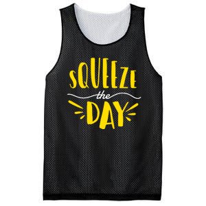 Squeeze The Day Motivation Mesh Reversible Basketball Jersey Tank