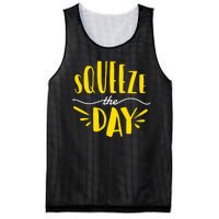 Squeeze The Day Motivation Mesh Reversible Basketball Jersey Tank