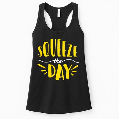 Squeeze The Day Motivation Womens Tank Top