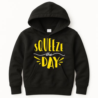 Squeeze The Day Motivation Kids Hoodie