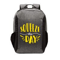 Squeeze The Day Motivation Vector Backpack