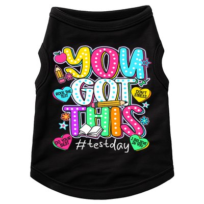 State Testing Day Motivational Teacher Groovy You Got This Doggie Tank