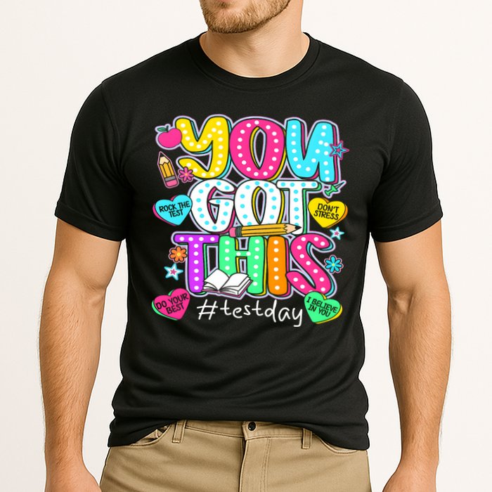 State Testing Day Motivational Teacher Groovy You Got This Performance Shirt