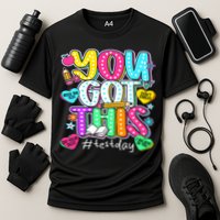 State Testing Day Motivational Teacher Groovy You Got This Performance Shirt
