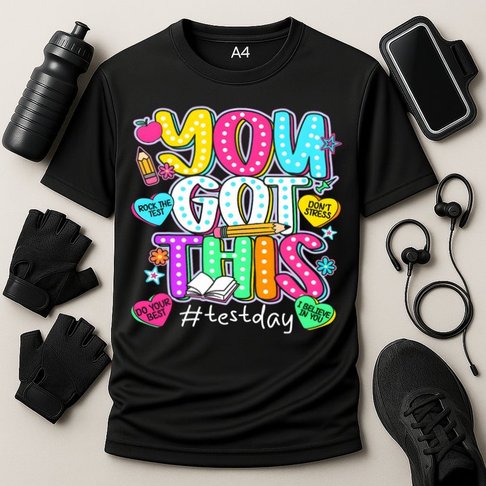 State Testing Day Motivational Teacher Groovy You Got This Performance Shirt