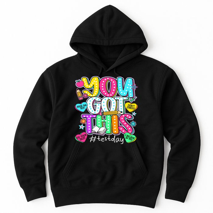 State Testing Day Motivational Teacher Groovy You Got This Hoodie