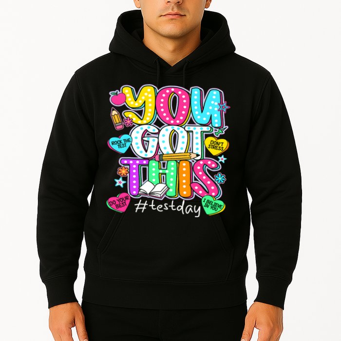 State Testing Day Motivational Teacher Groovy You Got This Hoodie