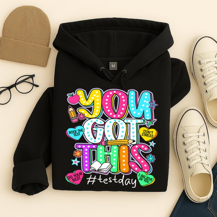State Testing Day Motivational Teacher Groovy You Got This Hoodie