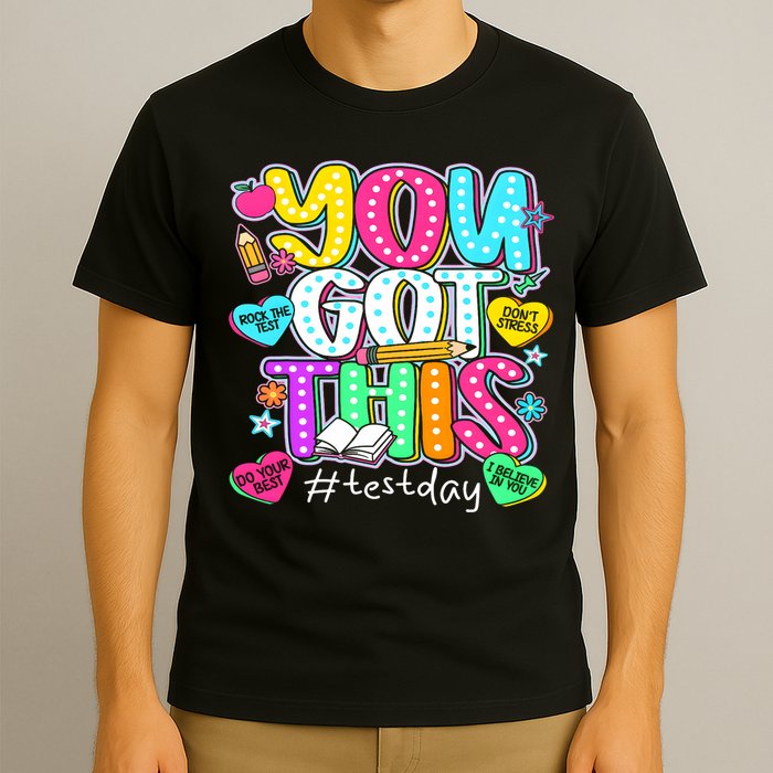 State Testing Day Motivational Teacher Groovy You Got This T-Shirt