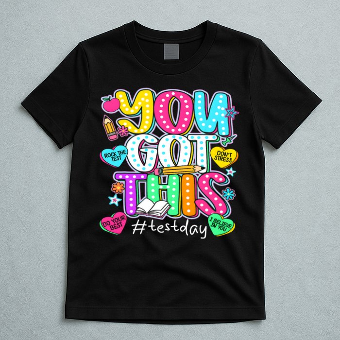 State Testing Day Motivational Teacher Groovy You Got This T-Shirt