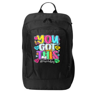 State Testing Day Motivational Teacher Groovy You Got This City Backpack