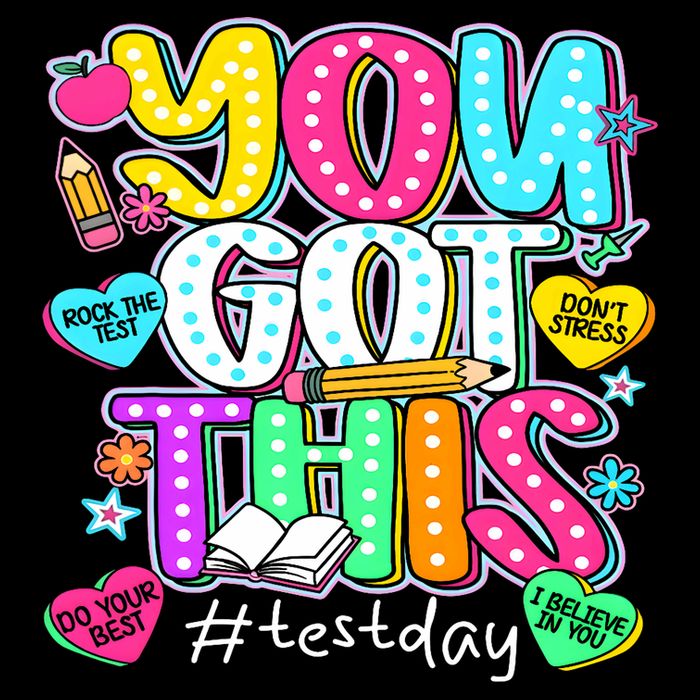 State Testing Day Motivational Teacher Groovy You Got This Impact Tech Backpack