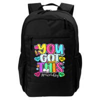 State Testing Day Motivational Teacher Groovy You Got This Backpack
