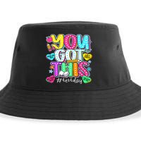 State Testing Day Motivational Teacher Groovy You Got This Sustainable Bucket Hat