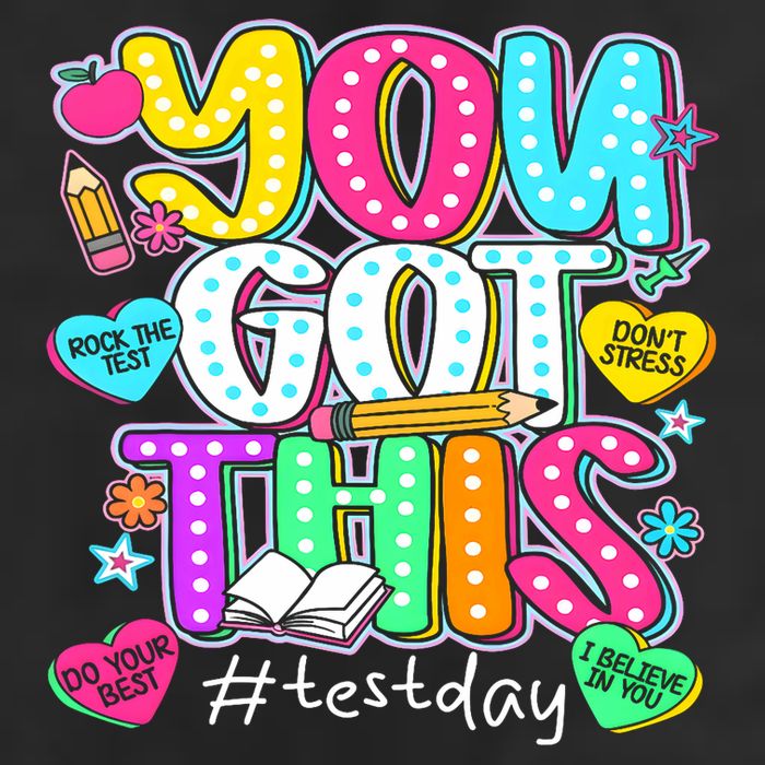 State Testing Day Motivational Teacher Groovy You Got This Adult Drive Performance Visor