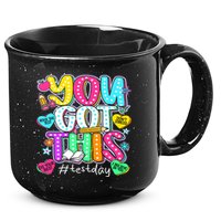 State Testing Day Motivational Teacher Groovy You Got This 15oz Campfire Ceramic Mug