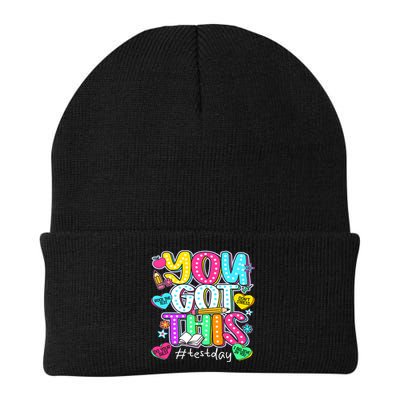 State Testing Day Motivational Teacher Groovy You Got This Beanie