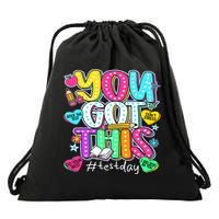 State Testing Day Motivational Teacher Groovy You Got This Drawstring Bag